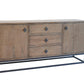 Brewery Cabinet Iron Antique Natural