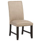 Averill 7 Pc Dining Set Tan and Coffee Bean