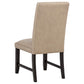 Averill 7 Pc Dining Set Tan and Coffee Bean