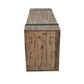 Huntington Wine Cabinet Natural with Antique Black