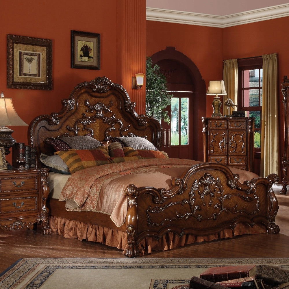 Dresden Bedroom Furniture Acme 12140- Cherry Oak Finish