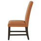 Berning Fabric Upholstered Parson Side Chair Salmon