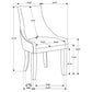 Sillón orejero Phelps Demi - juego de 2