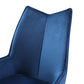 1218 Swivel Dining Chair Navy Blue Fabric