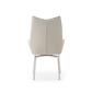 ESF 9437 Expandable White Marble Top Dining Set