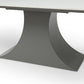 ESF 9437 Expandable White Marble Top Dining Set