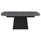Potero Faux Marble Extension Leaf Dining Set
