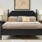 Calhoun Ebony Whisky Oak Poster Bed Collection