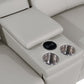 DivanItalia 1246 Light Grey Motion Sofa Set