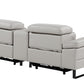 DivanItalia 1246 Light Grey Motion Sofa Set