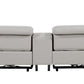 DivanItalia 1246 Light Grey Motion Sofa Set