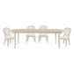 Genoa Oak Finish 7 Pc Dining Set 1312-96*7