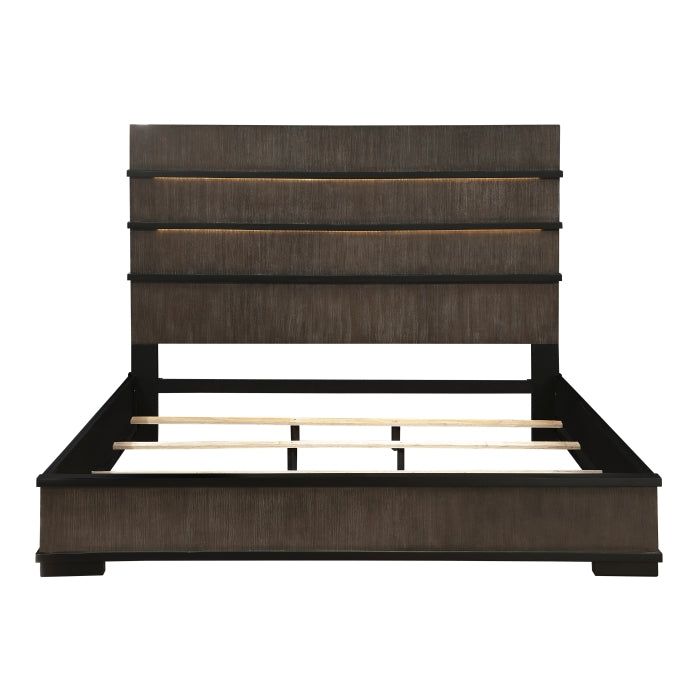 Acworth Two Tone King Bed 1343K-1EK*