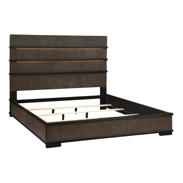 Acworth Two Tone King Bed 1343K-1EK*