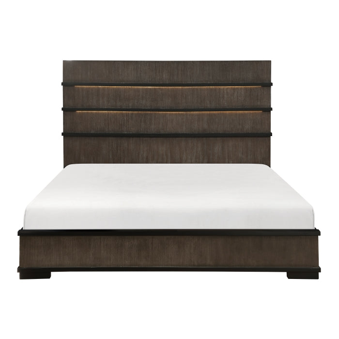 Acworth Two Tone King Bed 1343K-1EK*