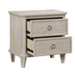 Leander 4 Pc Brownish Gray Finish Bedroom Set