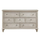 Leander 4 Pc Brownish Gray Finish Bedroom Set