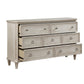 Leander 4 Pc Brownish Gray Finish Bedroom Set