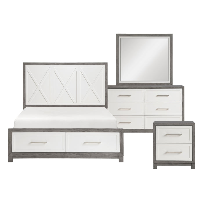 Rowan 4 Pc Bedroom Collection by Homelegance
