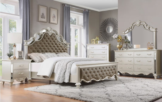 Homelegance Ever Bedroom Collection Champagne Finish