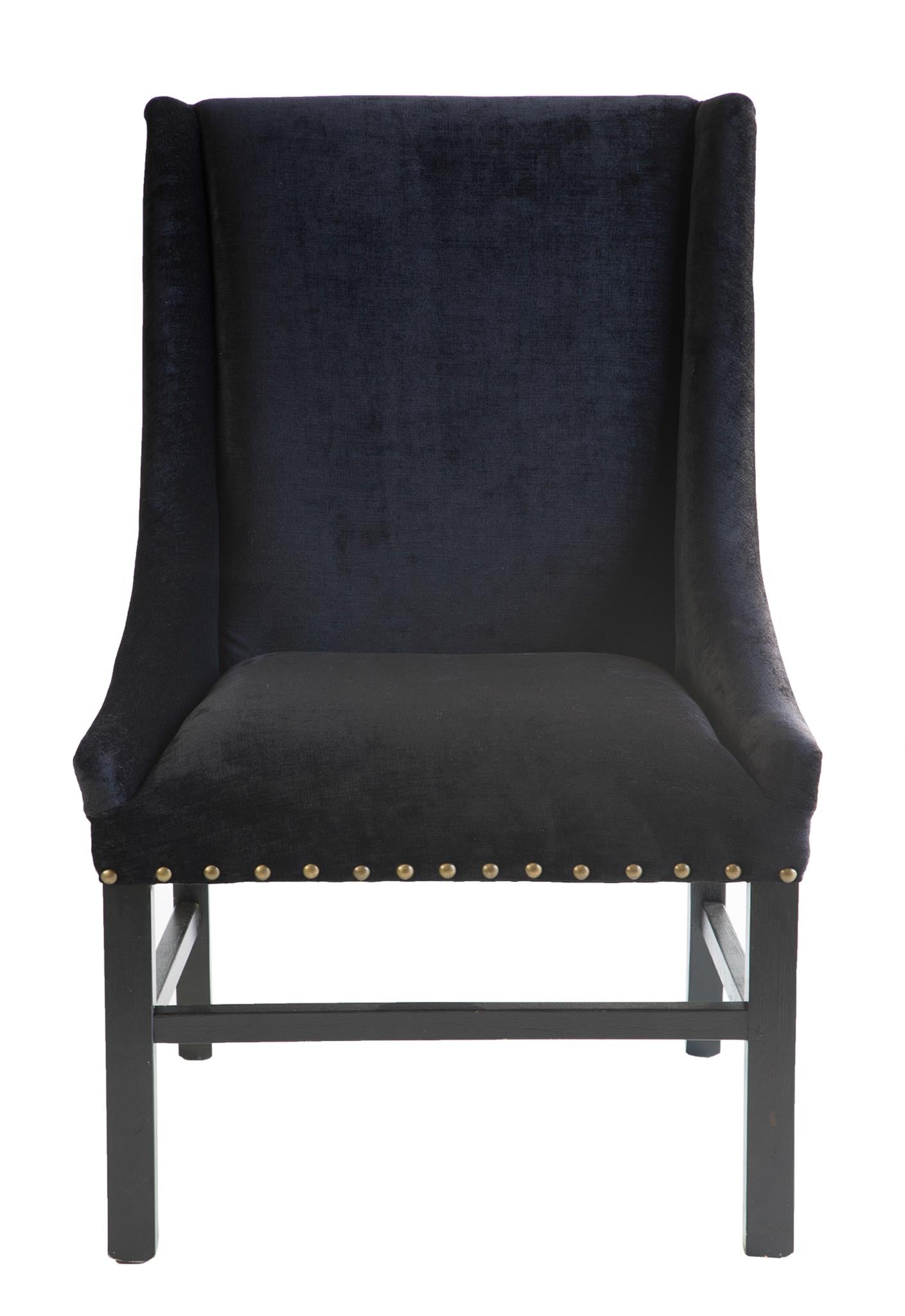 Josh Black Dining Chair 1610312 - Set of 2
