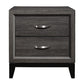 Davi Gray Finish 4 Pc Homelegance Bedroom Set