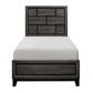 Davi Gray Finish 4 Pc Homelegance Bedroom Set