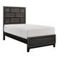Davi Gray Finish 4 Pc Homelegance Bedroom Set