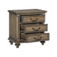 Rachelle Weathered Pecan 4 Pc Bedroom Set