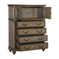 Rachelle Weathered Pecan Chest 1693-9