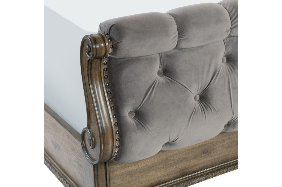 Rachelle Weathered Pecan 4 Pc Bedroom Set