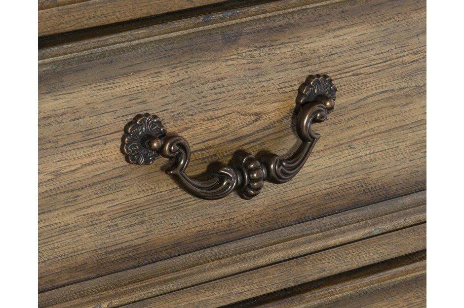 Rachelle Weathered Pecan 4 Pc Bedroom Set