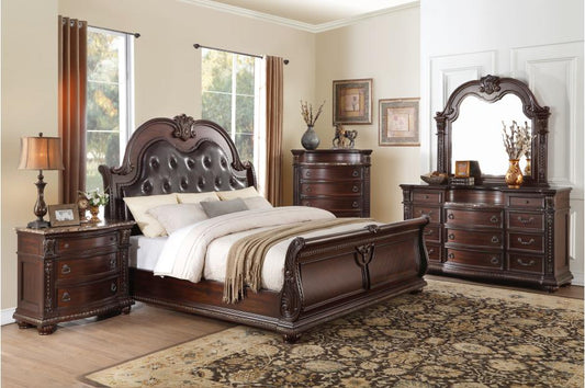 Cavalier 4 Pc Bedroom Set - King Bed