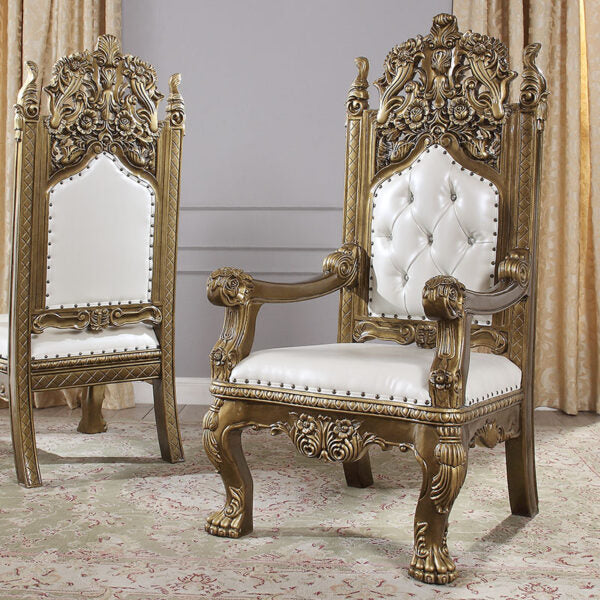 Homey Design HD-1802 Intricate 7 Pc Dining Set