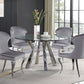 Alaia 5 Pc Dining Set - Gray Chairs