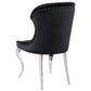 Alaia 5 Pc Glass Top Dining Set - 2 Chairs