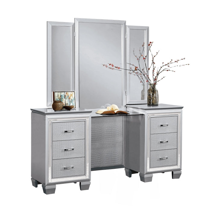 Allura Vanity Chest & Mirror 1916-15