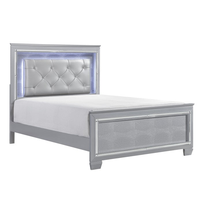 Allura Bedroom Collection w/LED Lights 1916