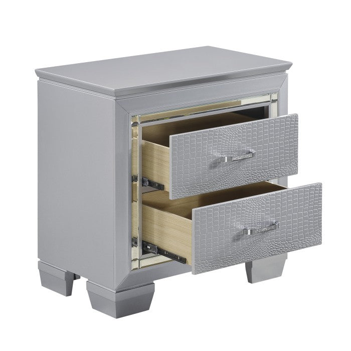 Allura Bedroom Collection w/LED Lights 1916