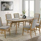 Croyden Mid Century Ceramic Top Dining Set