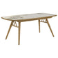 Croyden Mid Century Ceramic Top Dining Set