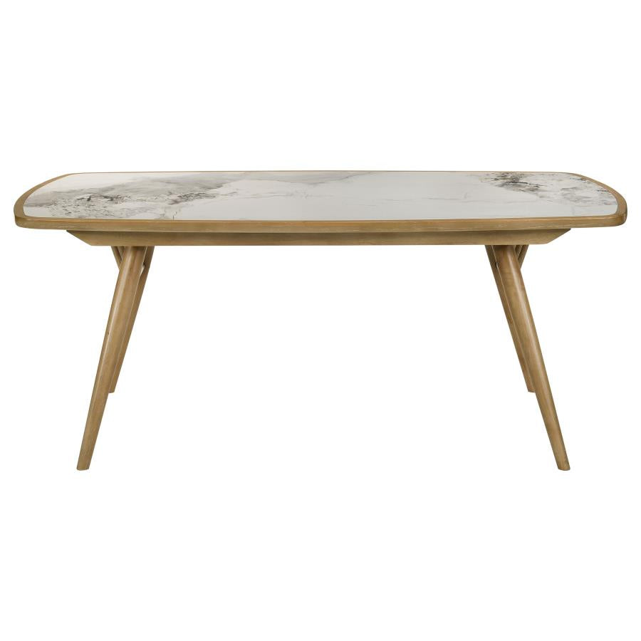 Croyden Mid Century Ceramic Top Dining Set