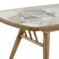 Croyden Mid Century Ceramic Top Dining Set