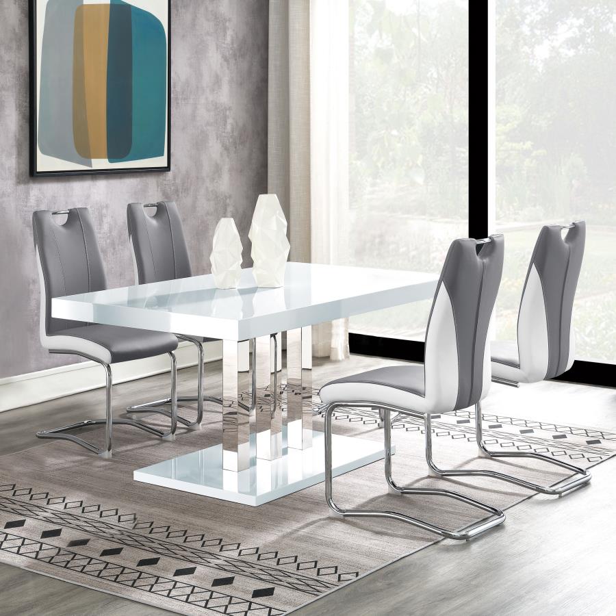 Coaster 193811 Brooklyn Ultra Modern Dining Set