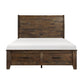 Jerrick 4 Pc Burnished Brown Bedroom by Homelegance