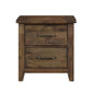 Jerrick 4 Pc Burnished Brown Bedroom by Homelegance