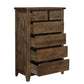 Jerrick Solid Wood 5 Drawer Chest 1957-9