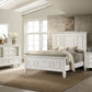 Muebles de dormitorio Sandy Beach - Acabado blanco