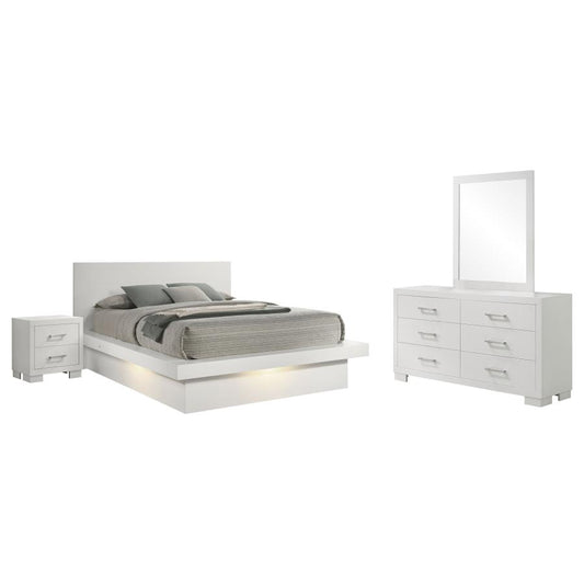 Colección de dormitorio Jessica de Coaster - Luces cálidas y románticas