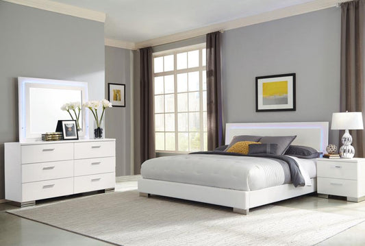 Felicity 4 Pc Bedroom Set - King Bed